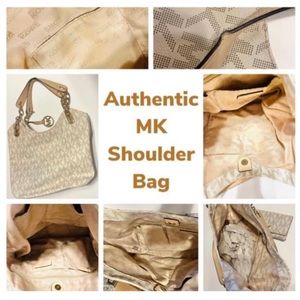 Authentic MK shoulder bag. Good condition.  No wallet included